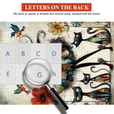 Puzzle fantaisiste Dame et chats 1000 pièces