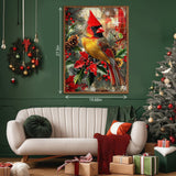 Christmas Cardinal Jigsaw Puzzle 1000 Piece