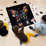 Crystal Butterfly Glow Jigsaw Puzzles 1000 Pieces