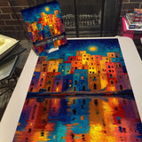 Puzzle del porto stellato da 1000 pezzi