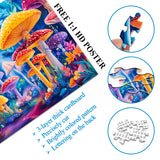 Puzzle Champignons au Pays des Merveilles 1000 pièces