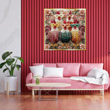 Fancy Roosters Jigsaw Puzzle 1000 Piece