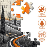 Puzzle del sentiero del sole, 1000 pezzi