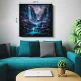 Violet Cascade Jigsaw Puzzle 1000 Pieces