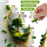 Puzzle Oasis de plumes 1000 pièces