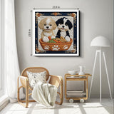 Puppy Feast Jigsaw Puzzle 1000 Piece