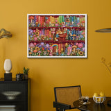 Fairy Bookshelf Jigsaw Puzzle 1000 Pieces