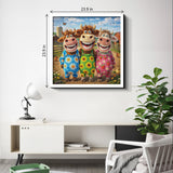 Puzzle Happy Farm Friends 1000 pièces