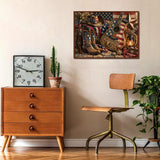 Western Freedom Melody Jigsaw Puzzle 1000 Pieces