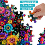 Enchanted Cat Blossoms Jigsaw Puzzle 1000 Pieces