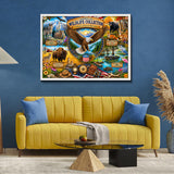 Wilderness Collection Puzzle mit 1000 Teilen