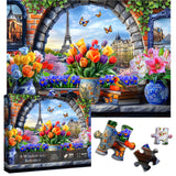 A Window into Romance Jigsaw Puzzle 1000 Pieces