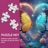 Fluttering Heart Jigsaw Puzzle 1000 Pieces