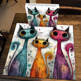 Agile Cat Group Jigsaw Puzzle 1000 Pieces