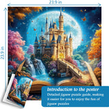 Puzzle Château de la Lune 1000 Pièces