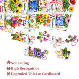Flower Alphabet Jigsaw Puzzle 1000 Pieces