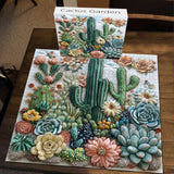 Cactus Garden Jigsaw Puzzle 1000 Pieces