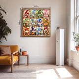 Gnome Through the Year Jigsaw Puzzle 1000 Pieces