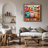 Blossom Chicks Jigsaw Puzzle 1000 Piece