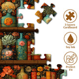 Puzzle Bibliothèque Blooming 1000 Pièces