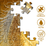 Puzzle del cavallo d'oro da 1000 pezzi