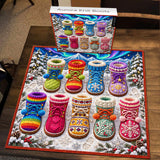 Aurora Knit stivali Jigsaw Puzzle 1000 pezzi
