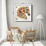 Puzzle Cavallo in Fiore 1000 Pezzi