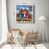 Puzzle Amigos de la Granja Felices 1000 Piezas