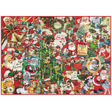 Vintage Christmas Collage Jigsaw Puzzles 1000 Pieces