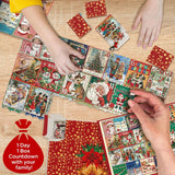 Christmas Calendar Advent Calendar Jigsaw Puzzle 1000 Pieces