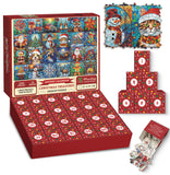 Christmas Treasures Advent Calendar Jigsaw Puzzle 1000 Pieces