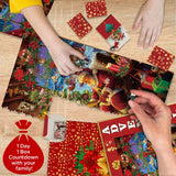 Cheerful Chalet Advent Calendar Jigsaw Puzzle 1000 Pieces