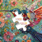 Flower & Hummingbird Jigsaw Puzzle 1000 Pieces