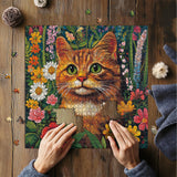 Garden Cat Jigsaw Puzzles 1000 Pieces