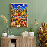 Puzzle di Villaggio di Gnomi di Natale 1000 Pezzi