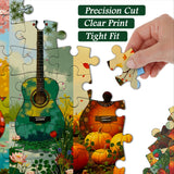 Puzzle Guitare Quatre Saisons 1000 pièces