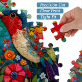 Patchwork Hummingbird Jigsaw Puzzle 1000 Piece