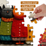 Cozy Cat Art Jigsaw Puzzle 1000 Pieces
