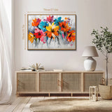 Buntes Blumen-Charme-Puzzle, 1000 Teile