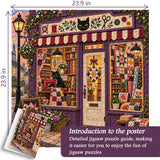 Black Cat Sewing Shop Puzzle 1000 Teile