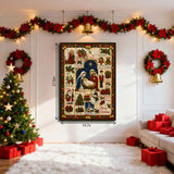Puzzle vintage patchwork natalizio da 1000 pezzi