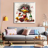 Puzzle Canard Lovestruck 1000 pièces