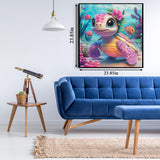 Puzzle en forme de tortue rose 1000 pièces