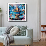 Teetassen-Wunderland Puzzle 1000 Teile