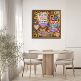 Grateful Floral Cup Jigsaw Puzzle 1000 Pieces