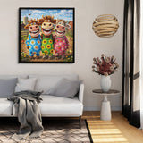 Puzzle Happy Farm Friends 1000 pièces