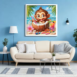 Puzzle de rêve de l'île des singes 1000 pièces