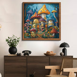 Enchanted Mushroom Village Jigsaw Puzzles 1000 Pieces