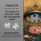 Mystic Lotus Eye Jigsaw Puzzles 1000 Pieces
