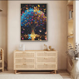 Puzzle en forme d'arbre Sparkling Wings 1000 pièces